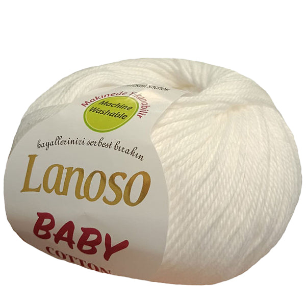 Lanoso Baby Cotton - Fire pentru Croșetat și Tricotat