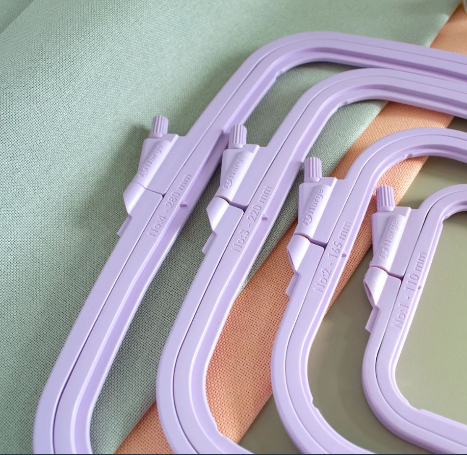Квадратный пластик Nurge Pastel Violet, 300
