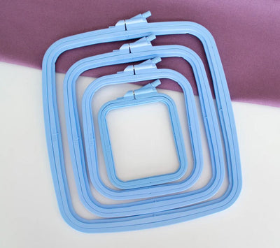 Квадратная пластиковая трубка Pastel Blue, 300A