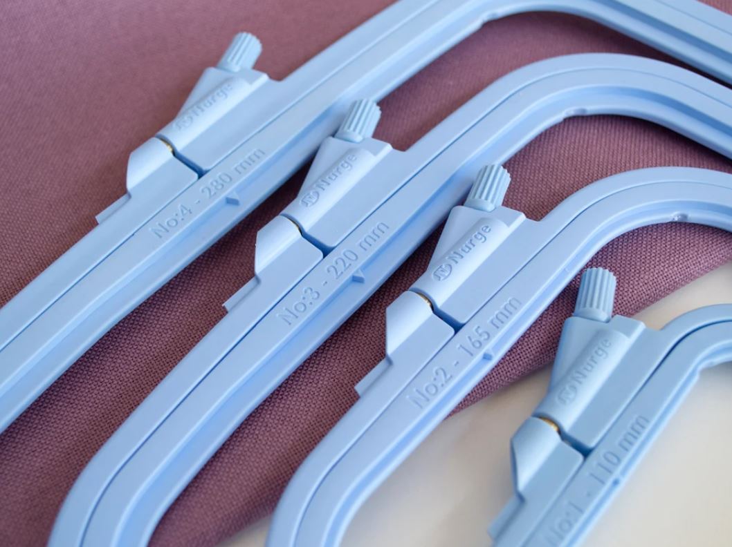Квадратная пластиковая трубка Pastel Blue, 300A