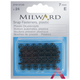 Butoni plastic negru. 7mm Milward