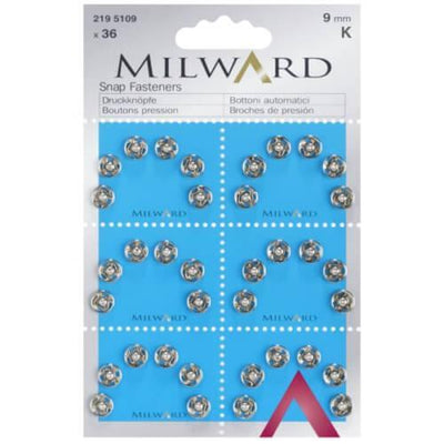 Серебряные пуговицы 9 мм - Milward - 2195109