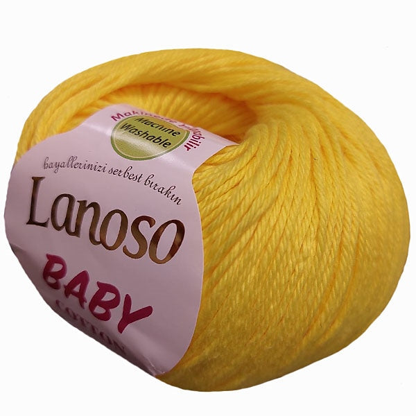 Lanoso Baby Cotton - Fire pentru Croșetat și Tricotat