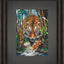 Cross Stitch Kit Luca-S Gold - The Tiger - HobbyJobby