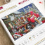 Set de brodat în cruciuliță GOLD - B2414 Crăciunul cățeilor