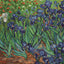 Cross Stitch Kit Luca-S - Irises - Van Gog - HobbyJobby