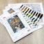 Cross Stitch Kit Luca-S Gold - The Tiger - HobbyJobby
