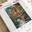Cross Stitch Kit Luca-S Gold - The Tiger - HobbyJobby