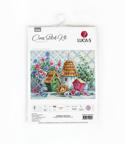 Cross Stitch Kit Luca-S - Garden Nestin - HobbyJobby