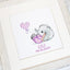 Set de brodat în cruciuliță Luca-S - B1133 Baby Girl