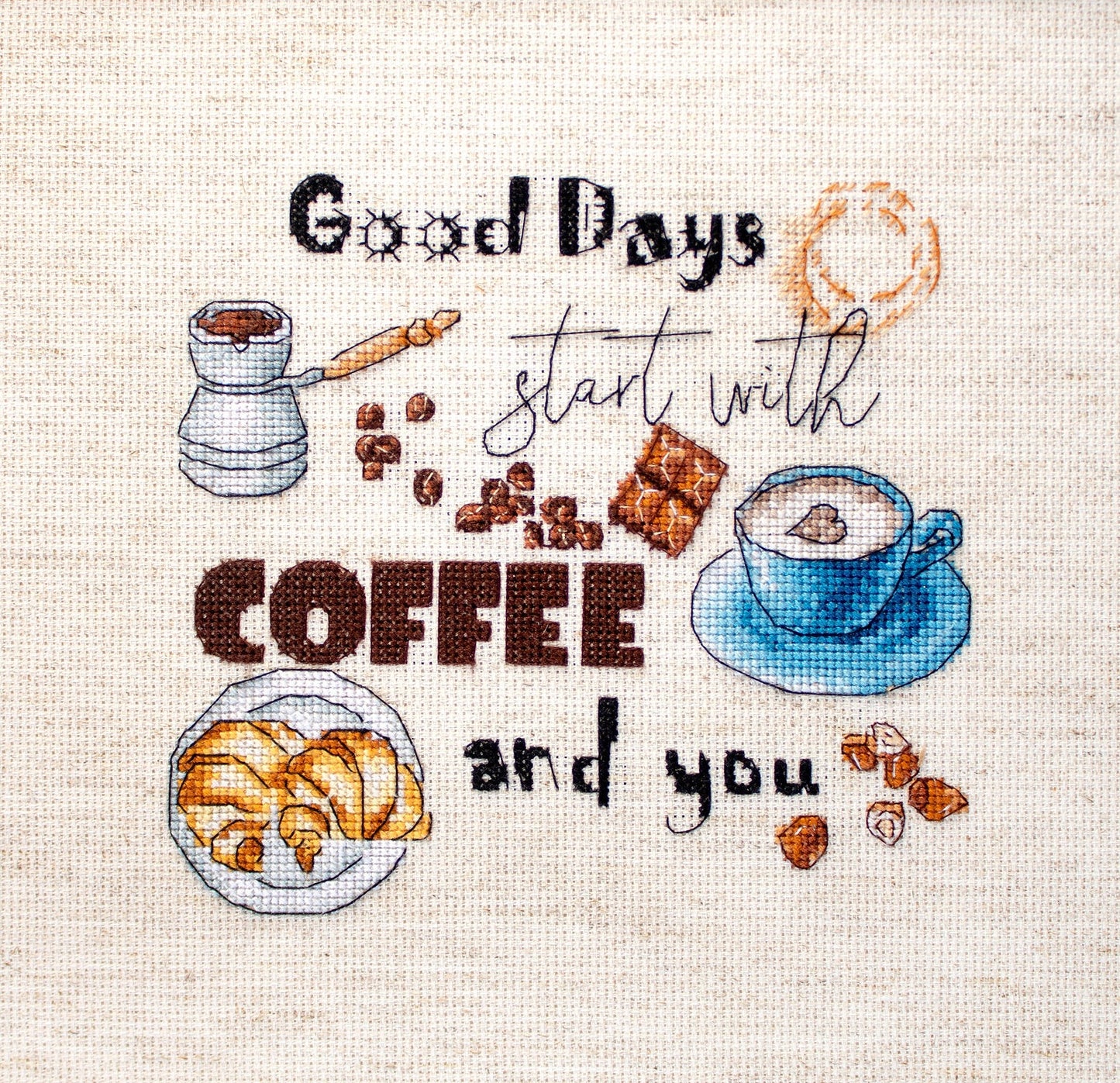 Набор для вышивания Letistitch - Coffee Time, Leti927