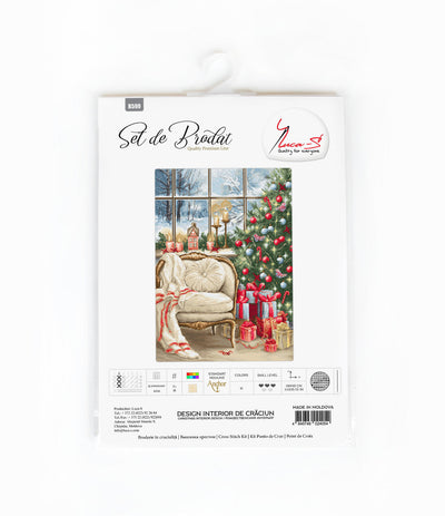 Набор для вышивания Luca-S Tapestry - Новогодний дизайн интерьера G599
