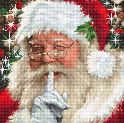 Cross Stitch Kit Luca-S - Santa - HobbyJobby