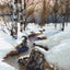 Cross Stitch Kit Luca-S - Winter - HobbyJobby