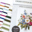 Set de brodat în cruciuliță Luca-S - BU4004 Buchet cu flori de vară
