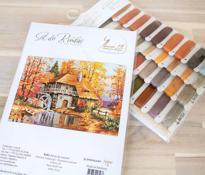 Набор для вышивания Luca-S Tapestry - Осенний пейзаж, G481