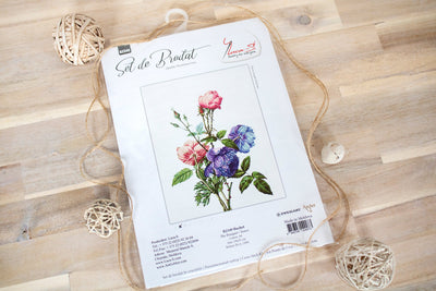 Set de brodat în cruciuliță Luca-S - B2349 Buchet
