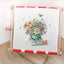 Cross Stitch Kit Luca-S Gold - April Bouquet - HobbyJobby