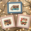 Cross Stitch Kit LetiStitch -  Happy Holidays - HobbyJobby
