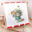 Cross Stitch Kit Luca-S Gold - April Bouquet - HobbyJobby