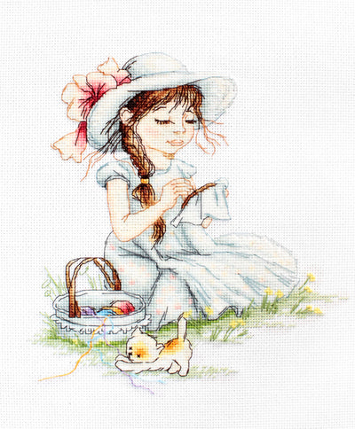 Set de brodat în cruciuliță Luca-S - B1059 Broderie