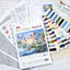 Cross Stitch Kit Luca-S Gold - Balloons over Sunset Cove - HobbyJobby