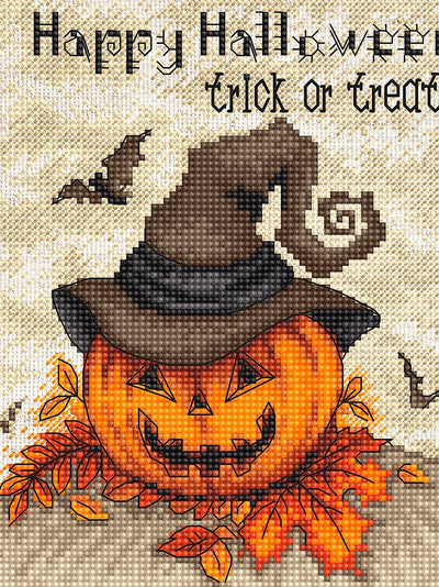 Set de broderie Letistitch - Trick or treat, Leti956