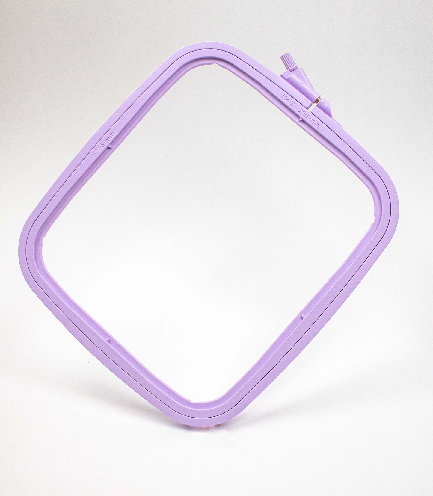 Nurge de plastic patrat Pastel Violet, 300