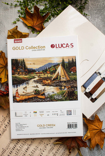 Набор для вышивки крестом GOLD - B2409 Gold Creek