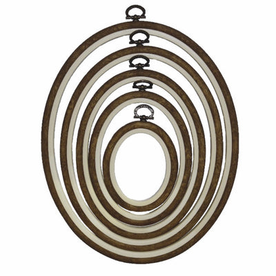 Кольцо пластиковое овальное с резинками, 230-06