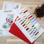 Cross Stitch Kit LetiStitch - Snowman and Santa Stocking - HobbyJobby