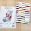 Cross Stitch Kit LetiStitch - Snowman and Santa Stocking - HobbyJobby