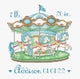 Set de brodat în cruciuliță Letistitch - Baby Carousel, L8047
