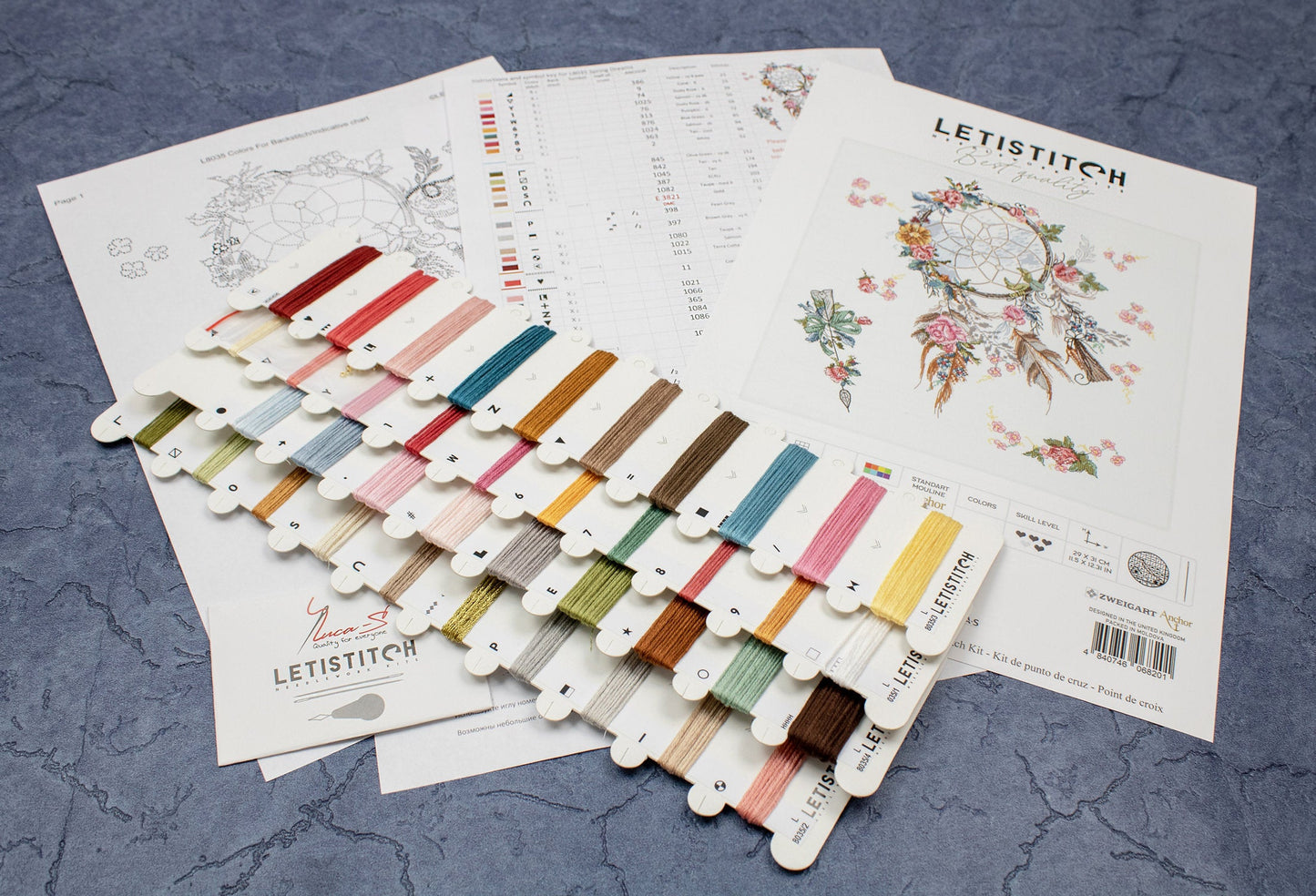 Набор для вышивания крестом Letistitch - Spring Dreams, L8035