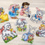 Set de brodat în cruciuliță Letistitch - Ornamente de Paște set de 8 piese, L8032