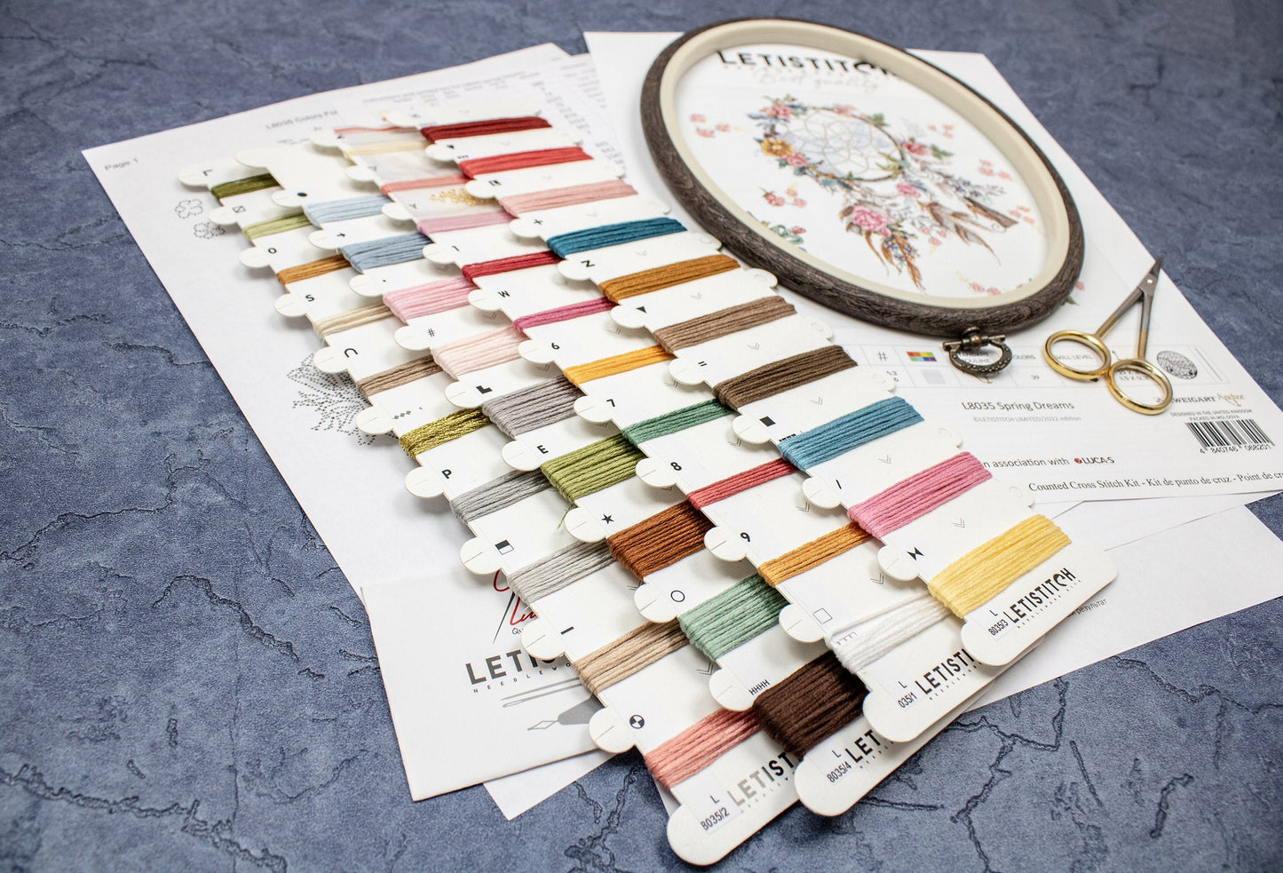 Набор для вышивания крестом Letistitch - Spring Dreams, L8035