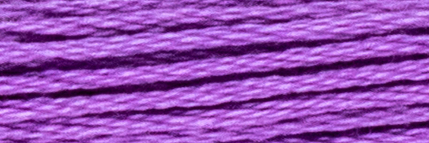 Stranded Cotton Luca-S - 124 / DMC 208 / Anchor X Stranded Cotton - HobbyJobby