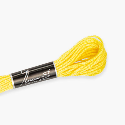 Stranded Cotton Luca-S - 365 / DMC 727 / Anchor 293 Stranded Cotton - HobbyJobby